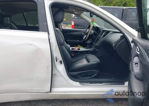 2018 Infiniti Q50 3.0T Sport z USA, uszkodzony, nr VIN JN1EV7AR6JM431128